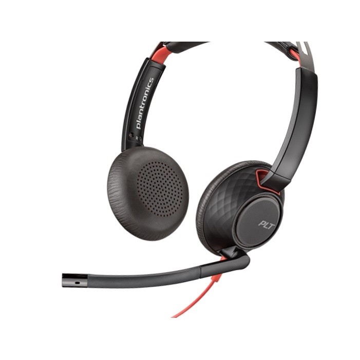 Poly Plantronics POLY BLACKWIRE 5220, C5220 STEREO, หูฟังแบบมีสาย หูฟัง ...