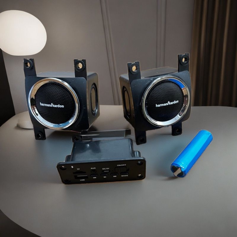 Harman Kardon 2 นิ้ว 4 โอห์ม 10 วัตต์หม้อน้ำคู่ซับวูฟเฟอร์ไฮไฟกำลังสูง ...