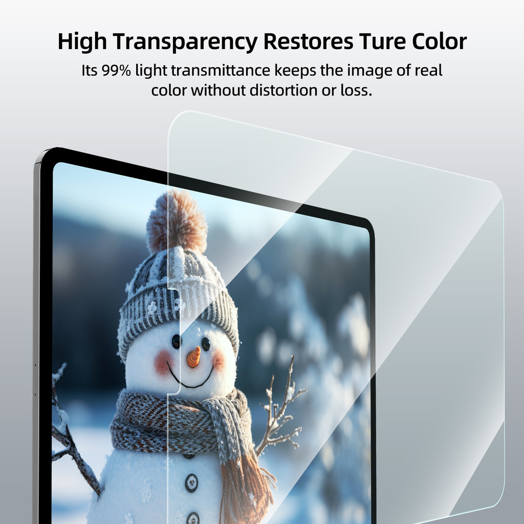 GOOJODOQ Steel Film for Ipad Dust-free Installation Fingerprint and ...
