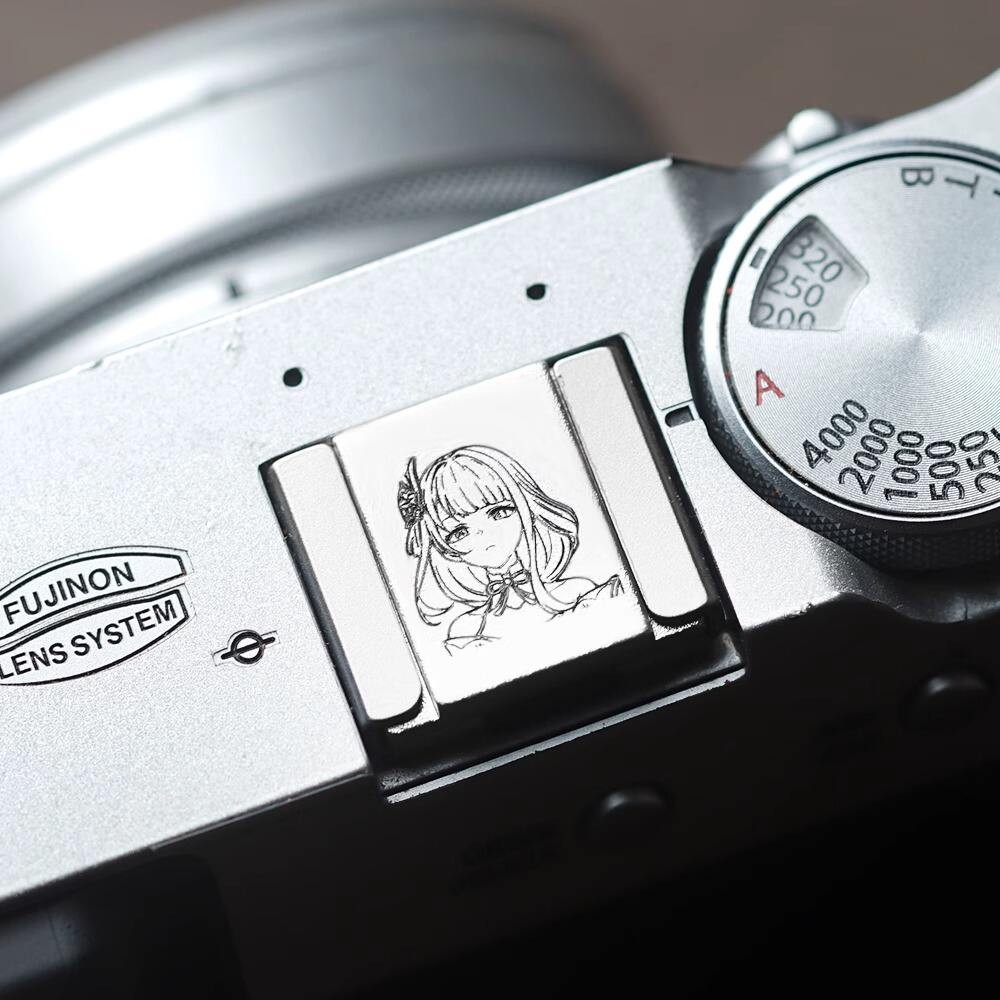 Character Custom Metal Camera Hot Shoe Cover Nikon Z30zfc Fuji Sony ...