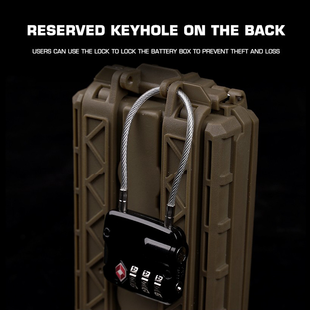 Wosport Tactic Modular Battery Box MOLLE Mini Lightweight Design ...