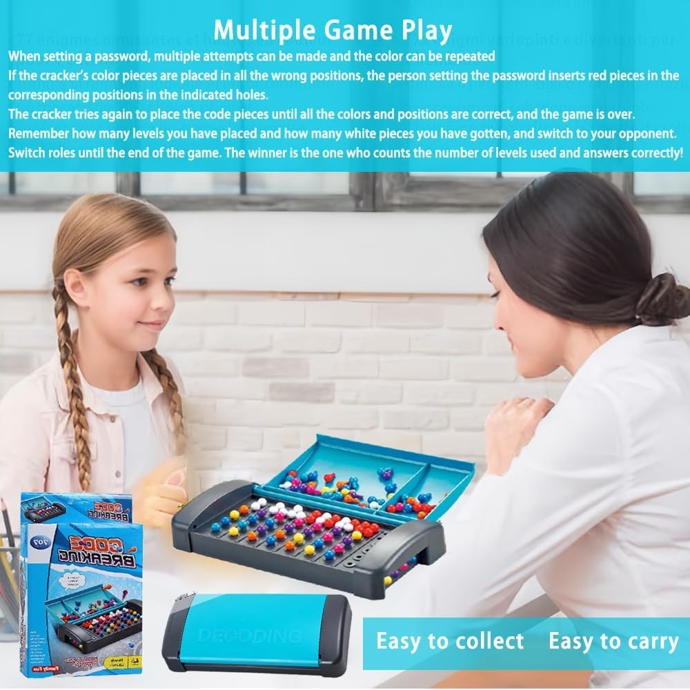 เกมกระดานเบรกเกอร์รหัส - ของเล่นเบรกเกอร์รหัส - Coder vs Decoder Mind ...