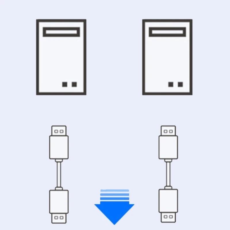 สวิตช์ USB3.0 Bi-Directional USB Switch2 in 1 Out / 1 in 2 Out USB ...
