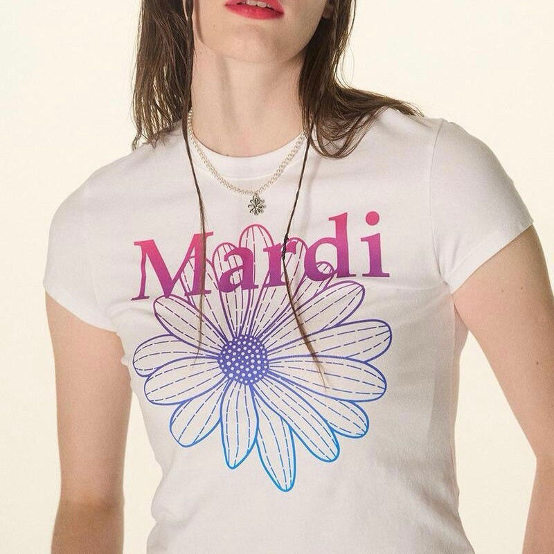♞,♘,เสื้อครอป Mardi มือสอง utid SFH | Shopee Thailand