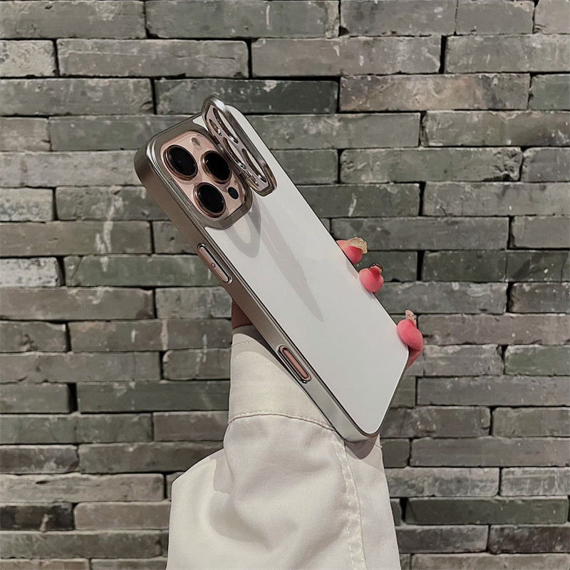 พร้อมโลโก้ Desert Titanium PC Flip เลนส์ขาตั้งปกป้องเคสโทรศัพท์สําหรับ ...
