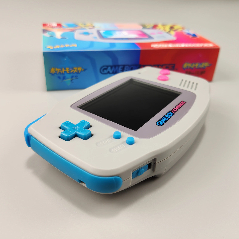 Gba Nintendo GAMEBOY Advance Color เกมคอนโซลไฮไลท์ SP GBM ธีมดาบและโล่ ...