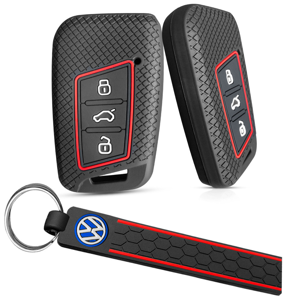 Funda De Silicona Para Llave VW Seat Skoda - Protege Tu Llave De Golpes Y Arañazos