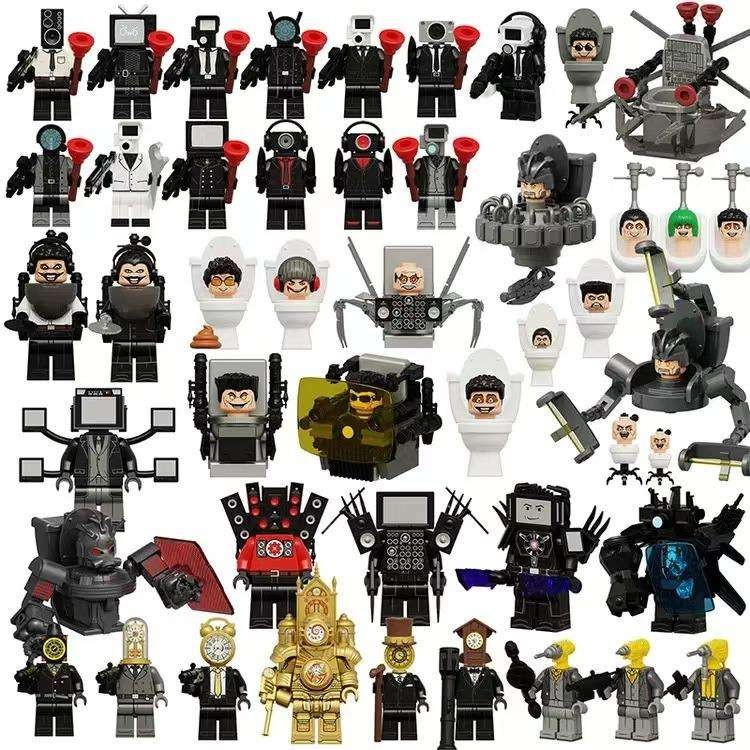 ใหม่ Toilet Man VS Monitor Minifigure Building Blocks Titan Monitor และ ...