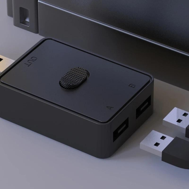 สวิตช์ USB3.0 Bi-Directional USB Switch2 in 1 Out / 1 in 2 Out USB ...