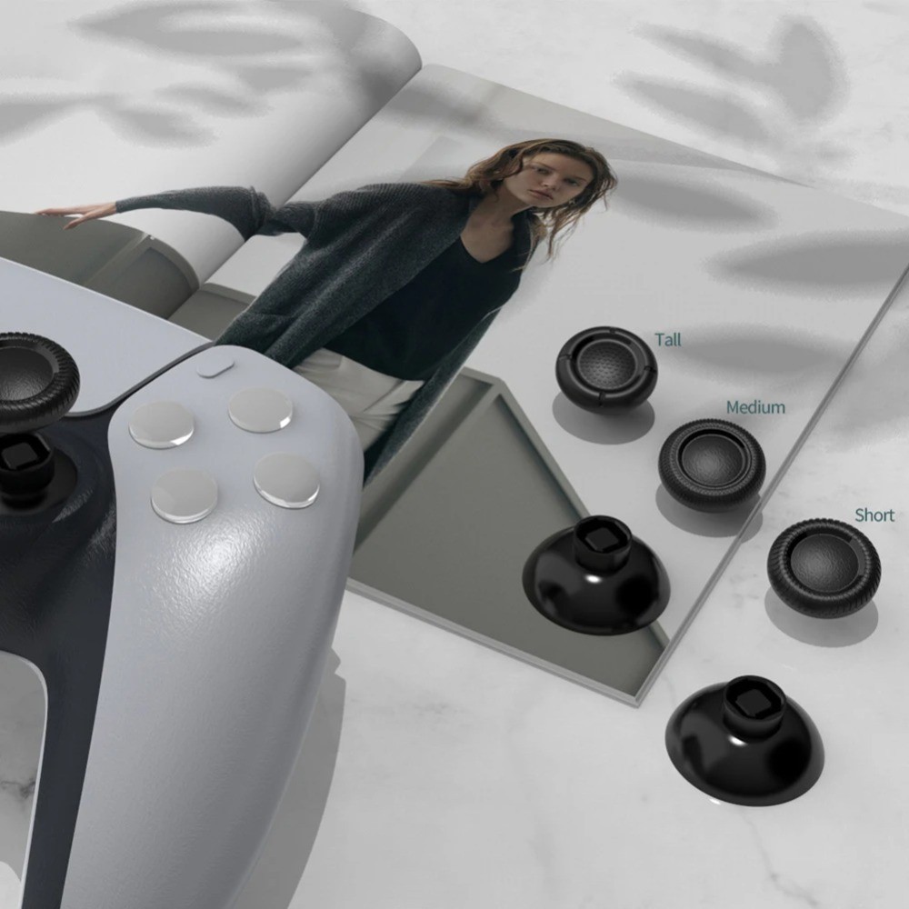 3D Analog Cap จอยสติ๊ก Thumb Stick Grip Caps สําหรับ PS5 / Switch Pro ...