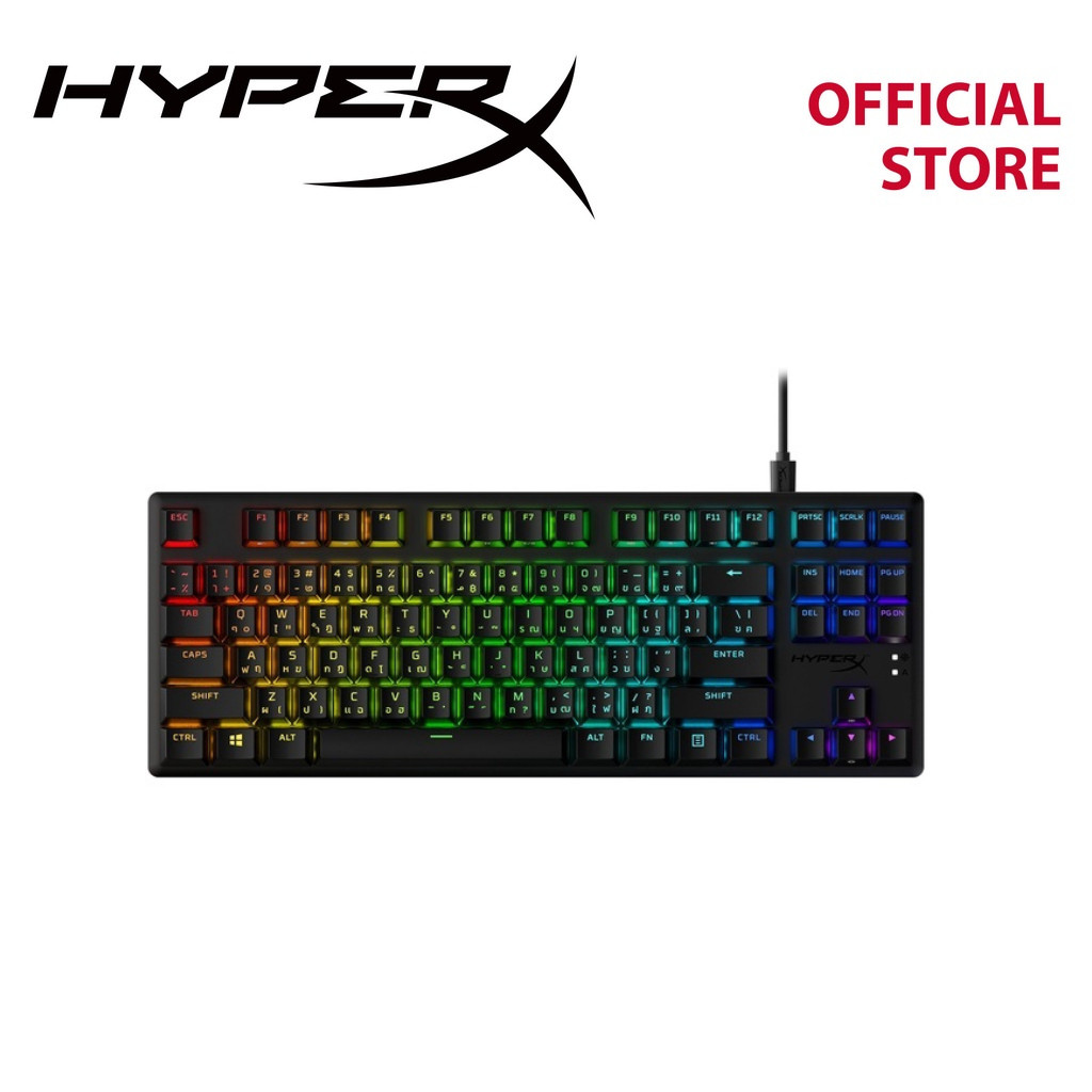 [TH Layout] HyperX Alloy Origins Core PBT Mechanical Gaming Keyboard ...