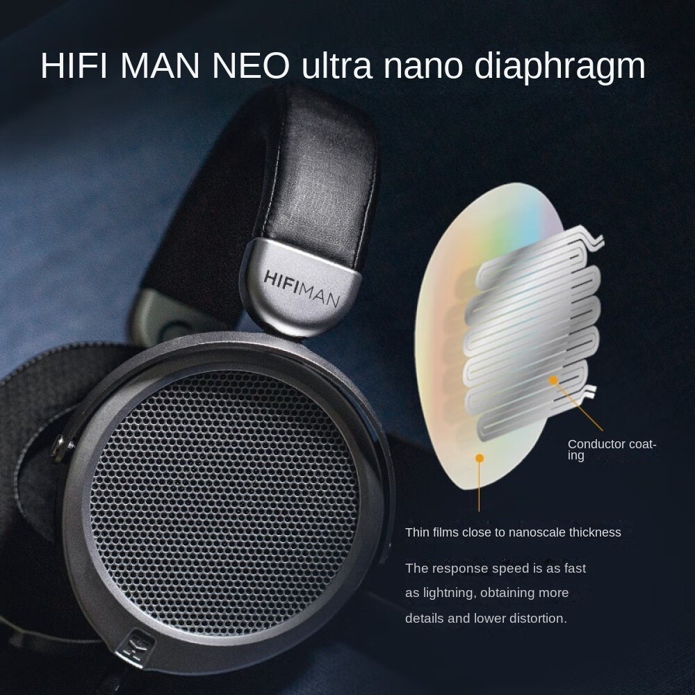 Hifiman DEVA PRO หูฟังไร้สาย HIFI แบน พร้อมโมดูล R2R DAC และไดรเวอร์ ...