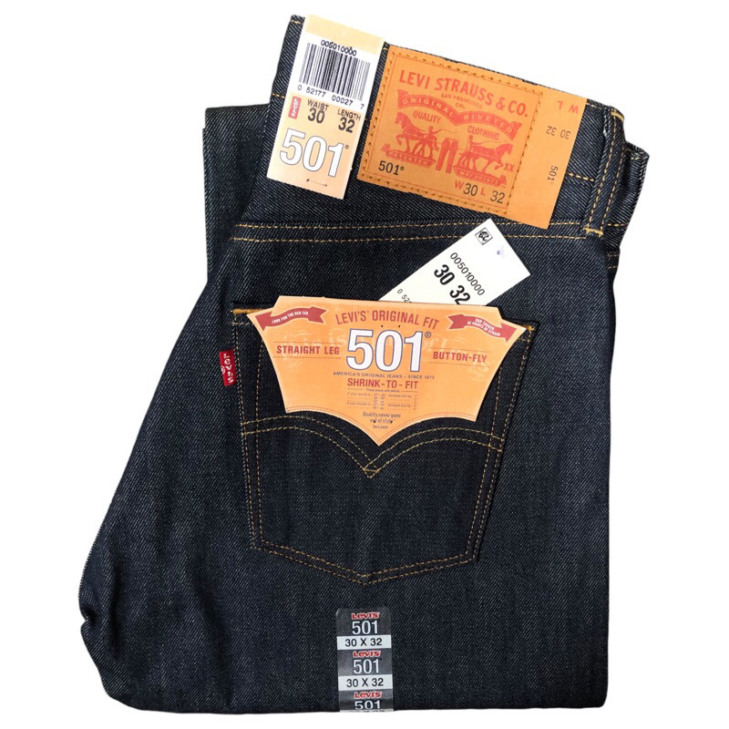 LEVIS 501 XX BLUE JEANS - Main Image