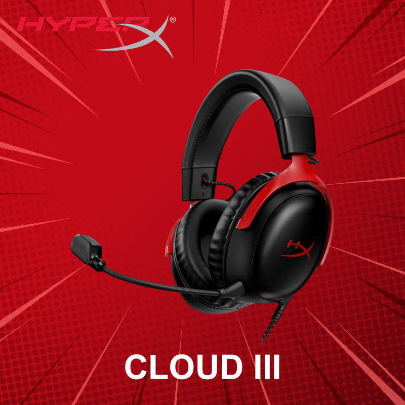 หูฟังเกมมิ่ง HyperX รุ่น Cloud III ประกันศูนย์ 2 ปี | Shopee Thailand