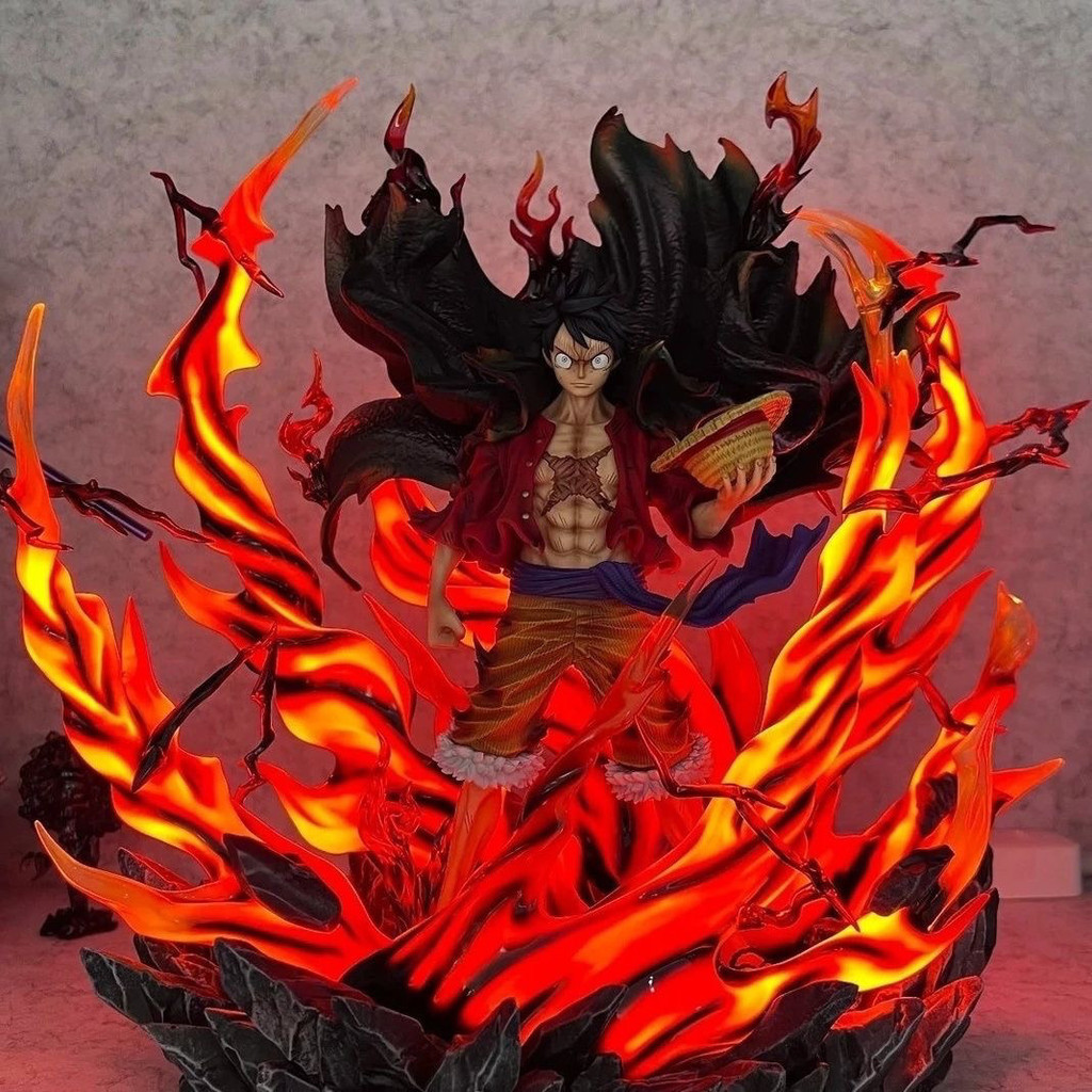 [Full Size in Stock]One Piece Series Overlord Color Lufei Luminous ...
