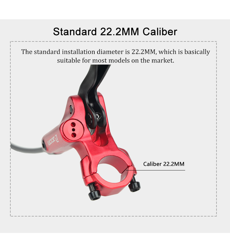 Zoom HB-876 MTB ดิสก์เบรกไฮดรอลิก 4 ลูกสูบ 800/1400 มม.จักรยานเสือภูเขา ...