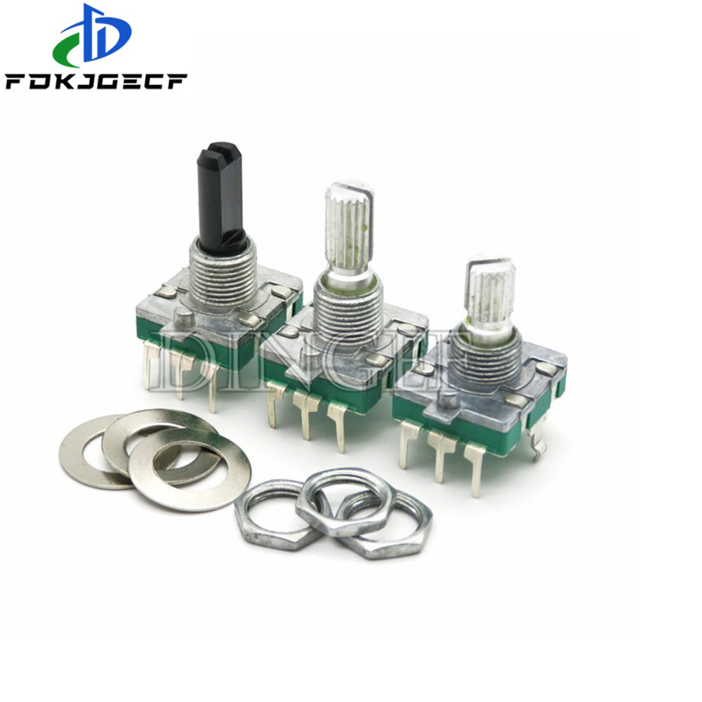 1 ชิ้น EC16 360 องศา Rotary Encoder สวิทช์ EC16 Encoder เสียง Coding ...