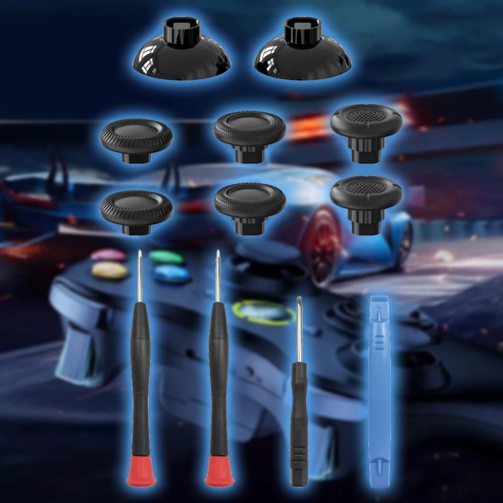 3D Analog Cap จอยสติ๊ก Thumb Stick Grip Caps สําหรับ PS5 / Switch Pro ...