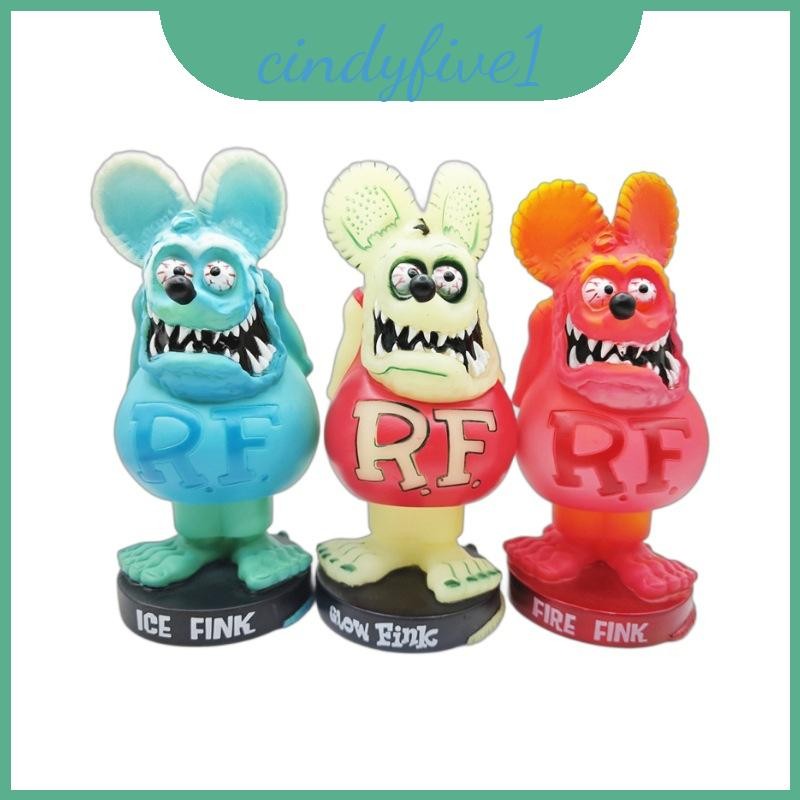 Rat Funko Fink Pvc รุ่นสะสม Luminous Night Gradient เครื่องประดับรถยนต์ ...