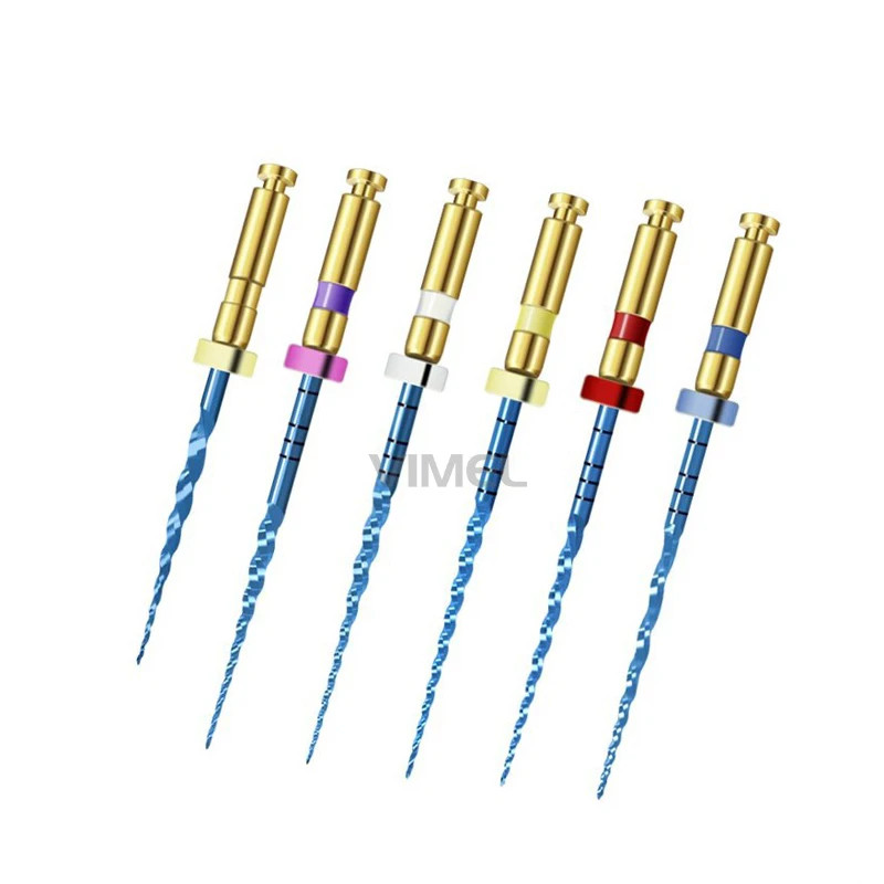 Dental Endodontic NITI Rotary Files Blue Color SX-F3 Heat Activation ...