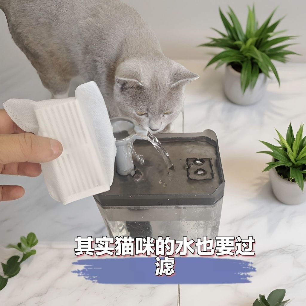 Cat Water Fountain Filter Bag ถุงกรองตู้น้ำแมว สากล กรองขนแมว | Shopee ...