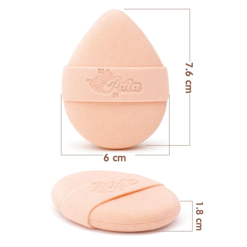 PALA พัฟแต่งหน้า RUBYCELL DOUBLE-SIDED POWDER PUFF พัฟรองพื้น คุชชั่น ...