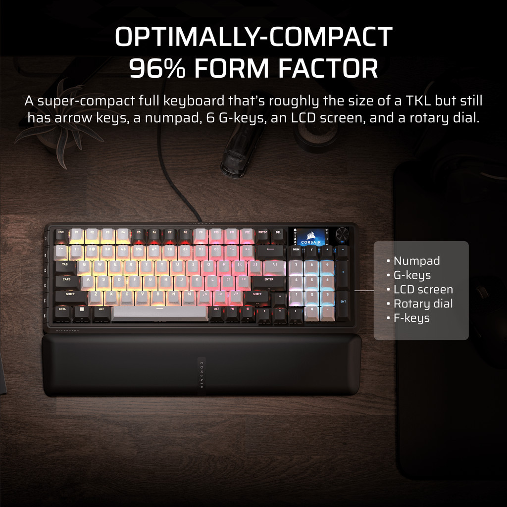 CORSAIR GAMING VANGUARD 96 MLX Keyboard [US][MLX PULSE] [MLX QUANTUM ...