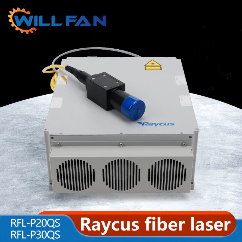 Will Fan 30W 50W Raycus Fiber Laser Source Q-Switched Pulse 1064nm ...