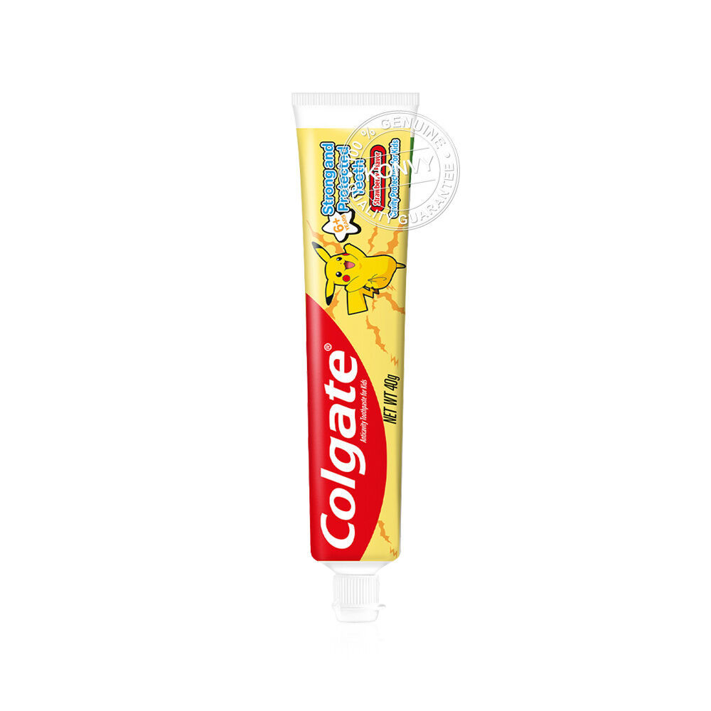 Colgate Kids Toothpaste Pokemon 40g ยาสีฟันคอลเกตสำหรับเด็ก รสสตรอว์ ...