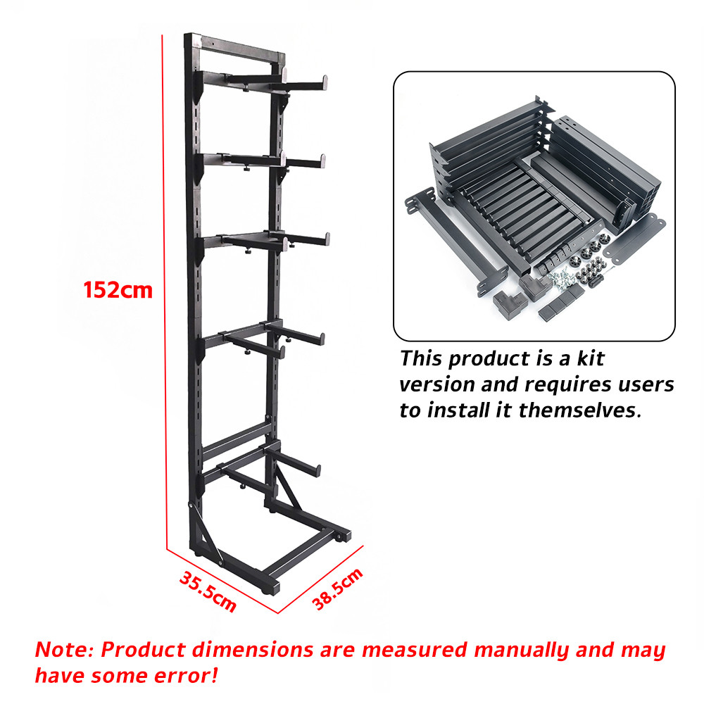 PYFORE 1/10 1/8 1/7 รุ่น RC รถ Crawler Racing Storage Rack 5 ชั้นจอแสดง ...