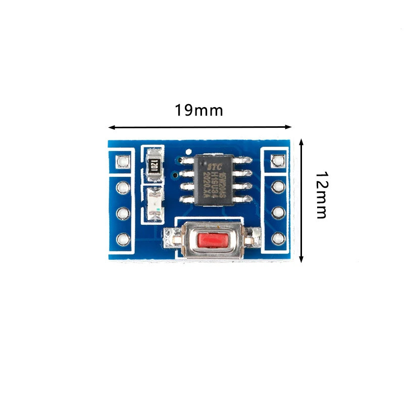 STC15W204S STC Core ระบบ Development Board โมดูล Microcontroller MCU 51 ...