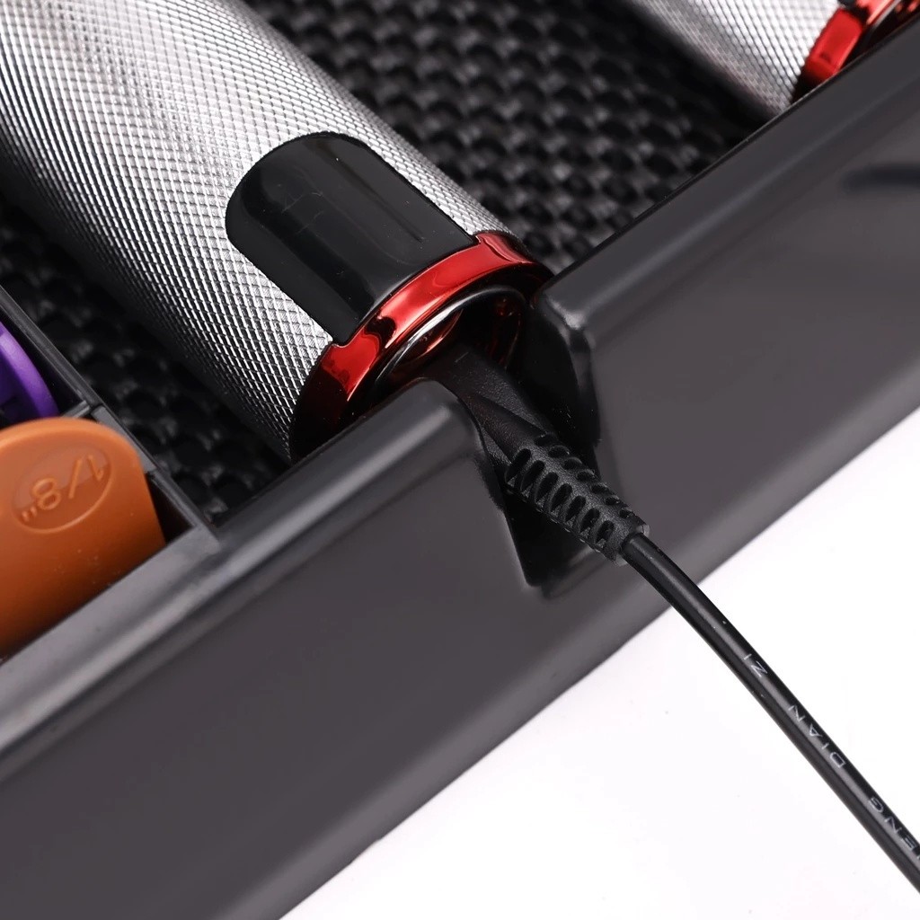 Salon Hairdressing กรรไกรไฟฟ ้ า Clipper Display Rack เครื ่ องโกนหนวด ...