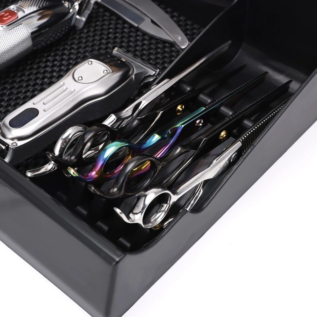 Salon Hairdressing กรรไกรไฟฟ ้ า Clipper Display Rack เครื ่ องโกนหนวด ...