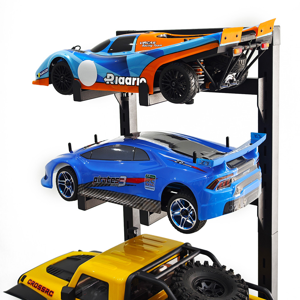 PYFORE 1/10 1/8 1/7 รุ่น RC รถ Crawler Racing Storage Rack 5 ชั้นจอแสดง ...