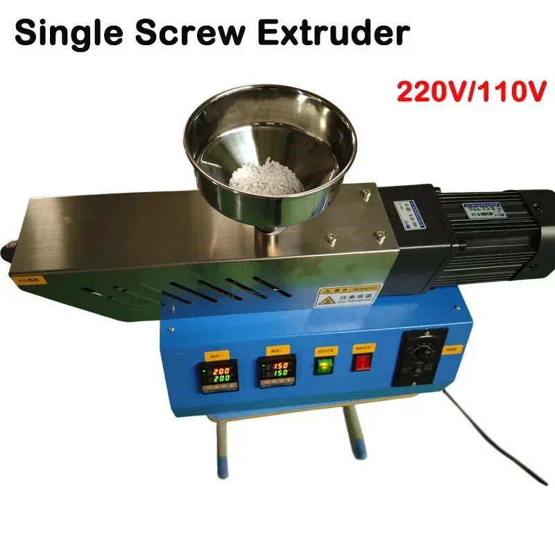 Single Screw Extruder Laboratory Plastic Extruder Machine Polymer ...