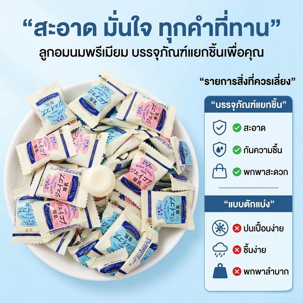 Jinlong ลูกอมนม นำเข้าจากประเทศญี่ปุ่น รสชาติอุดมไปด้วย ทั้งผู้ใหญ่และ ...