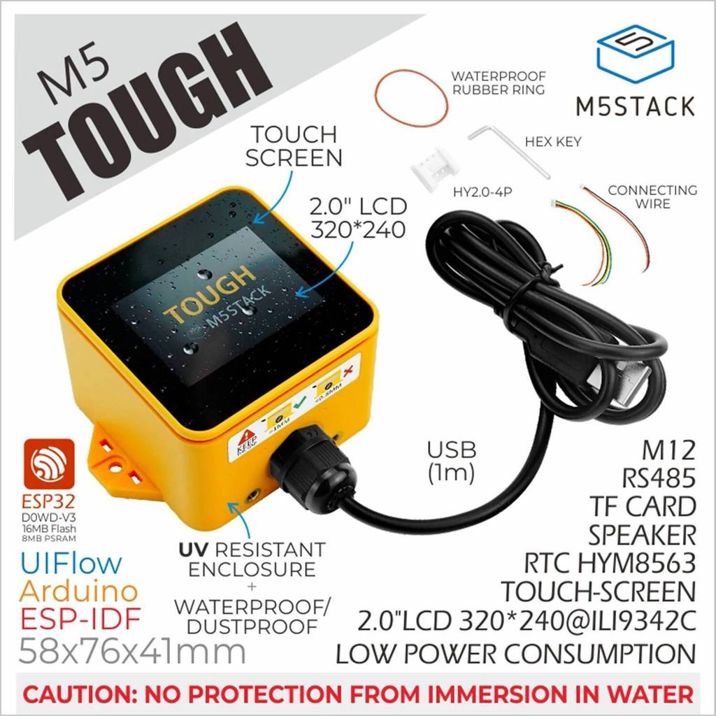 M5Stack Official M5Stack Tough ESP32 IoT Development Board Kit | Shopee ...