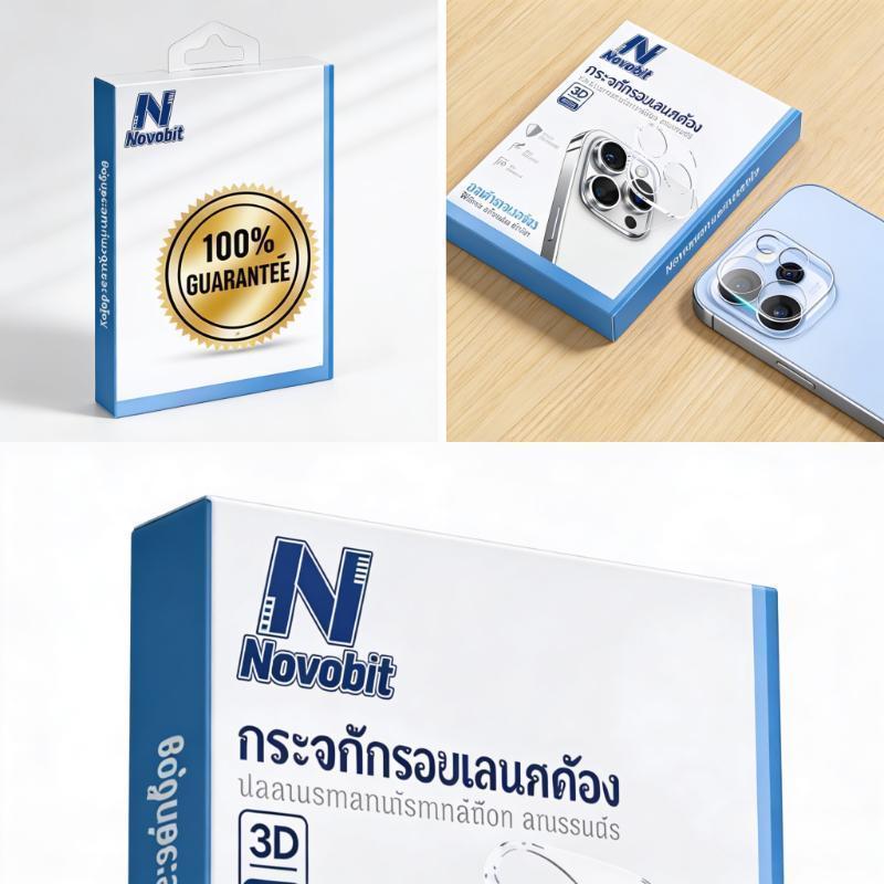 รับประกัน ฟิล์มกล้อง Novobit สำหรับ OPPO Reno15Pro Reno15 5G Reno15F ...