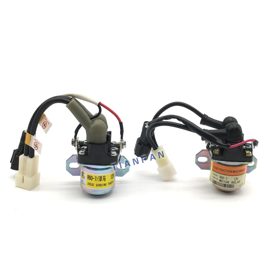รีเลย์ Hyundai กลไกสตาร์ทเครื่อง R55 R60 -5 -7 -9 สำหรับ Doosan Yanmar ...