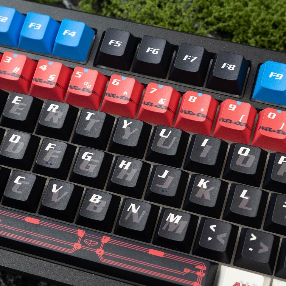 Masked Rider Kabuto Keycaps 130 คีย์โปรไฟล์เชอร์รี่ PBT Mechanical ...
