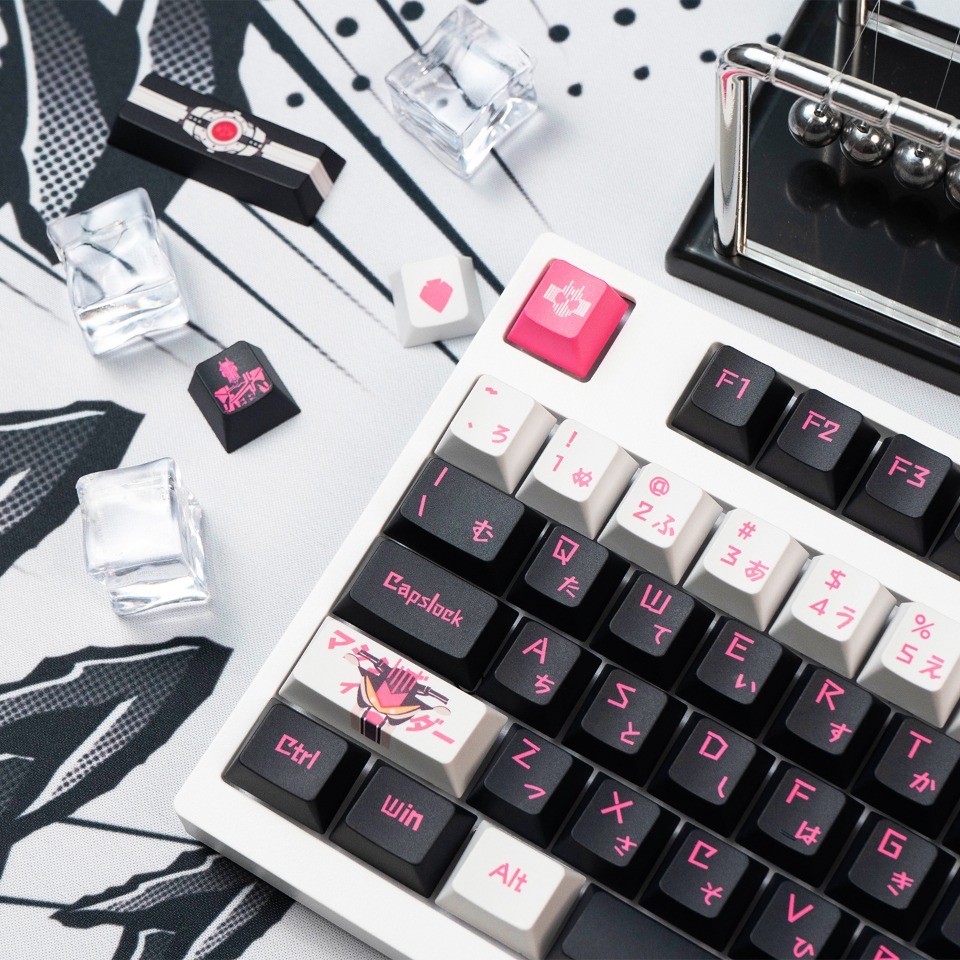 Naruto Keycaps 94 / 129 คีย์โปรไฟล์เชอร์รี่ PBT Wooting Aula F75 ...
