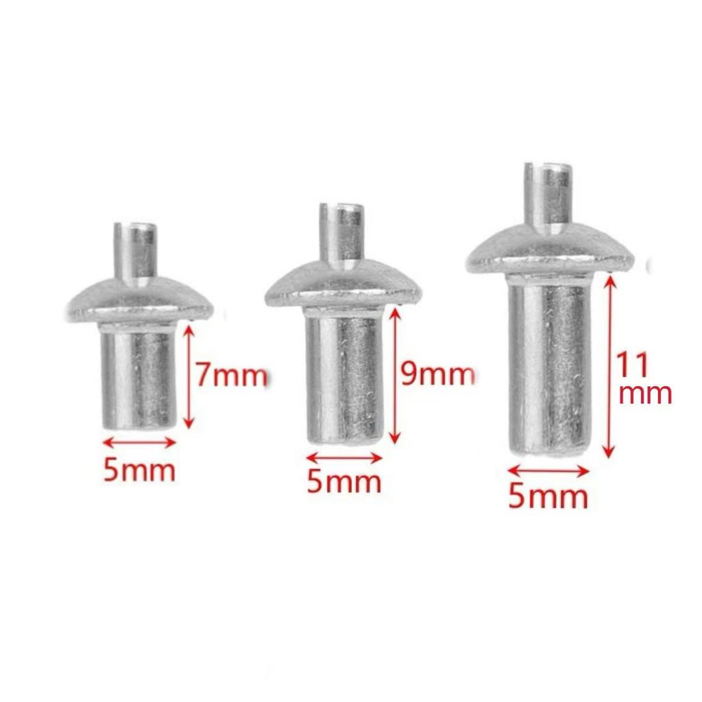 10/20 ชิ้นเกรดอุตสาหกรรม All-Aluminum Core Rivets High-Strength Steel ...