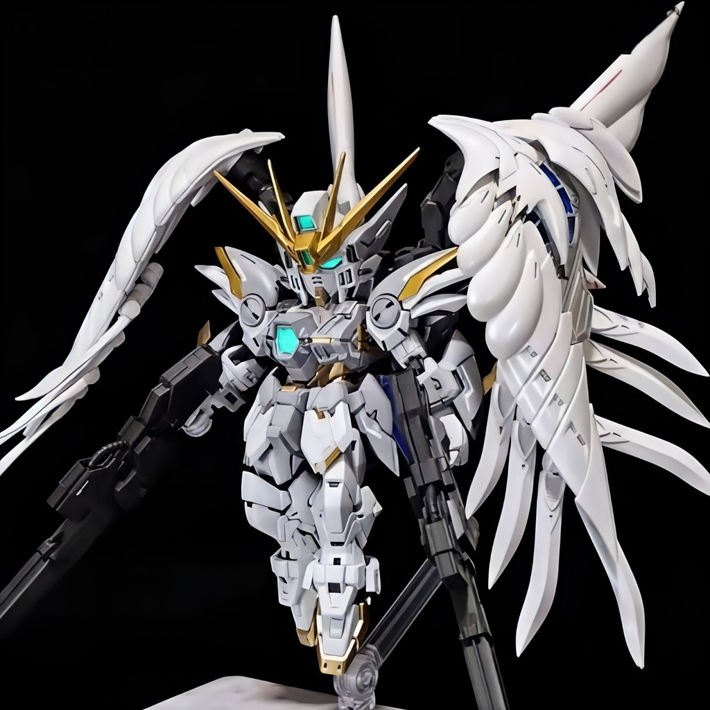 1/44 Scale White Wing Mecha Assembly Model Kit ของเล่นแอ็คชั่นฟิกเกอร์ ...