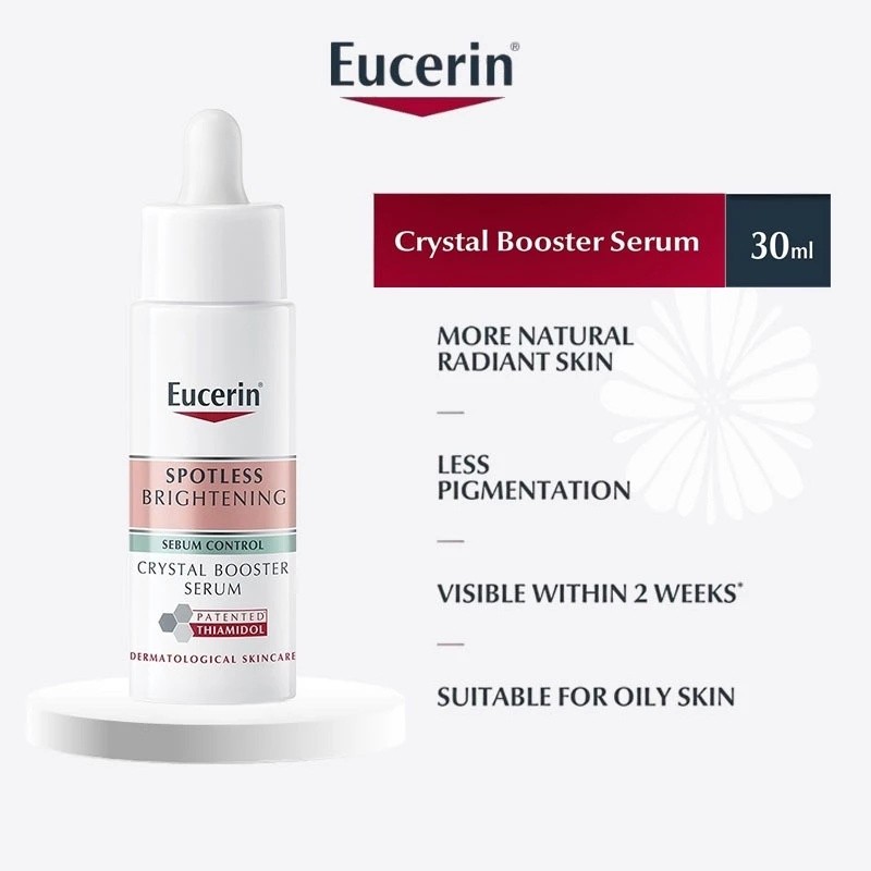 ฟิกเกอร์ Eucerin Spotless Brightening Sebum Control Crystal Booster ...
