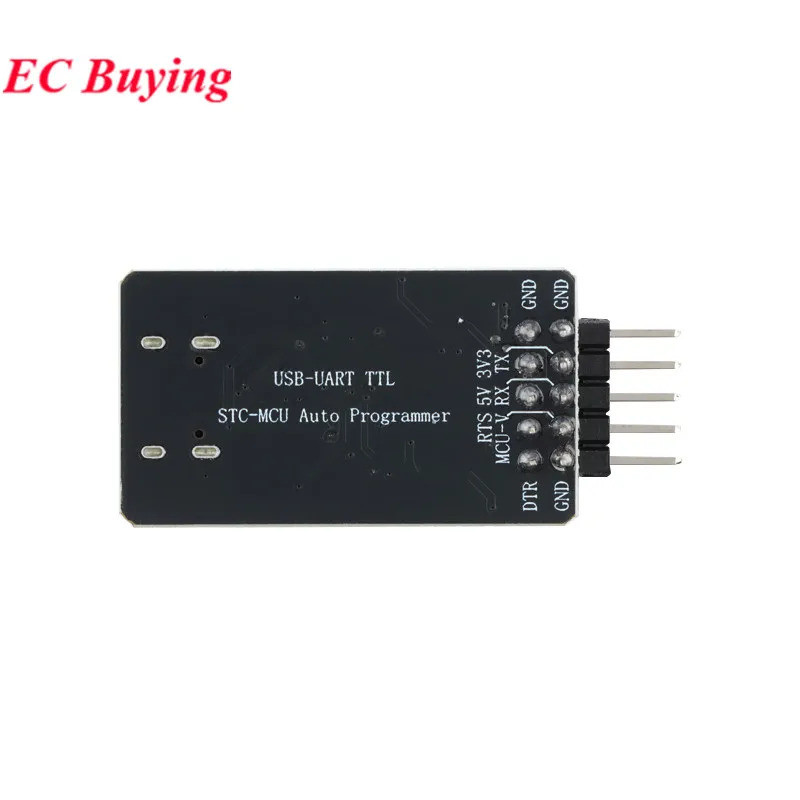 1 ชิ้น CH340C STC ISP Microcontroller โปรแกรมดาวน์โหลดโดยอัตโนมัติโมดูล ...