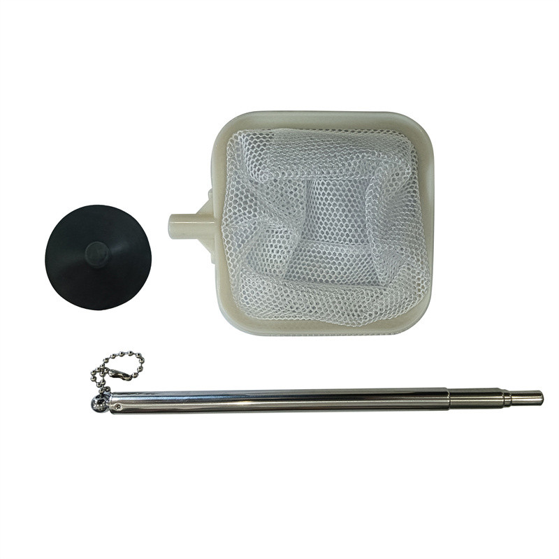 MFT-1 ชิ้น Aquarium Retractable สแตนเลสรอบและ Square Net Pocket Fishnet ...