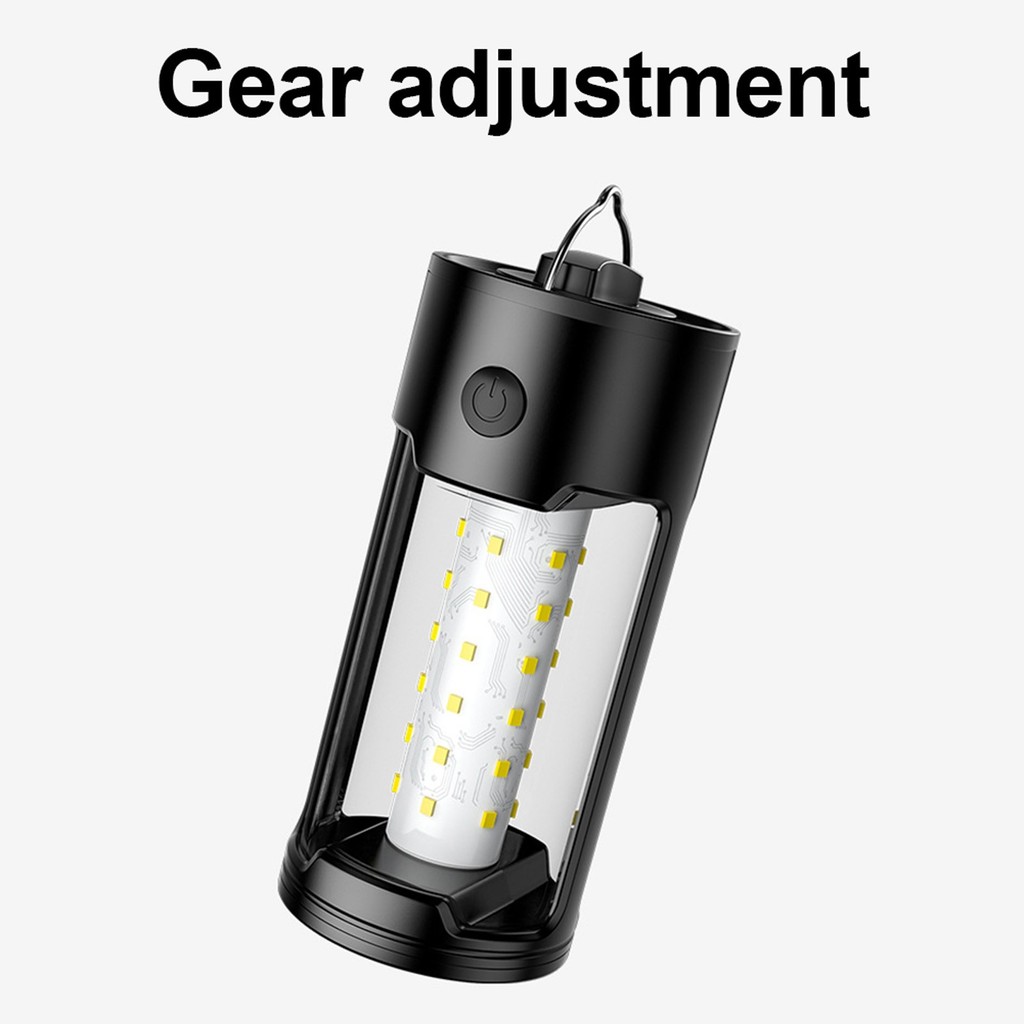 [xk]ไฟตั้งแคมป์ LED แบบพกพาแบตเตอรี่ขับเคลื่อน IPX45 800 Lumens Camping ...