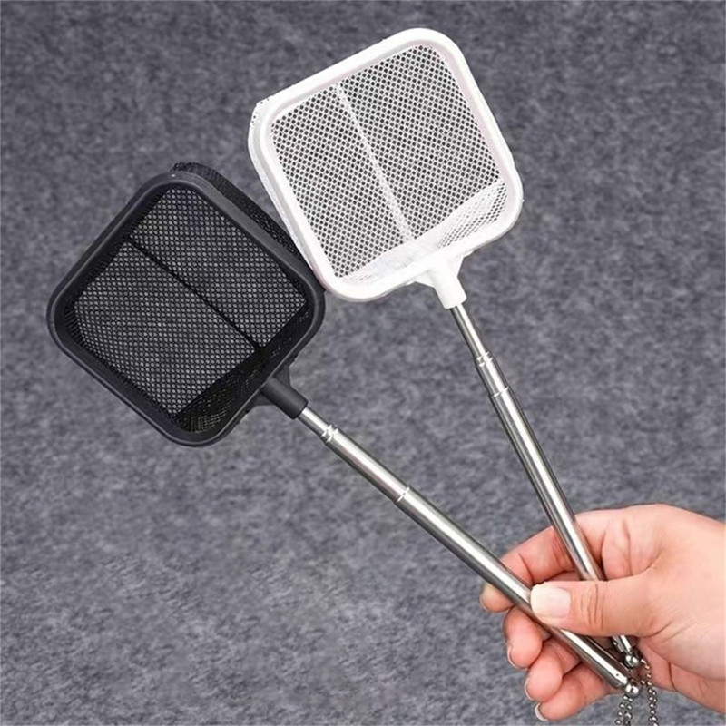 MFT-1 ชิ้น Aquarium Retractable สแตนเลสรอบและ Square Net Pocket Fishnet ...