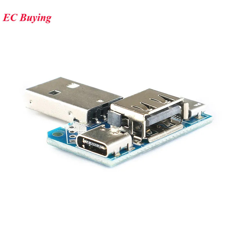 USB หัว Switchboard ชาย USB Connector to Type-c Micro หญิง USB 2.54-4P ...