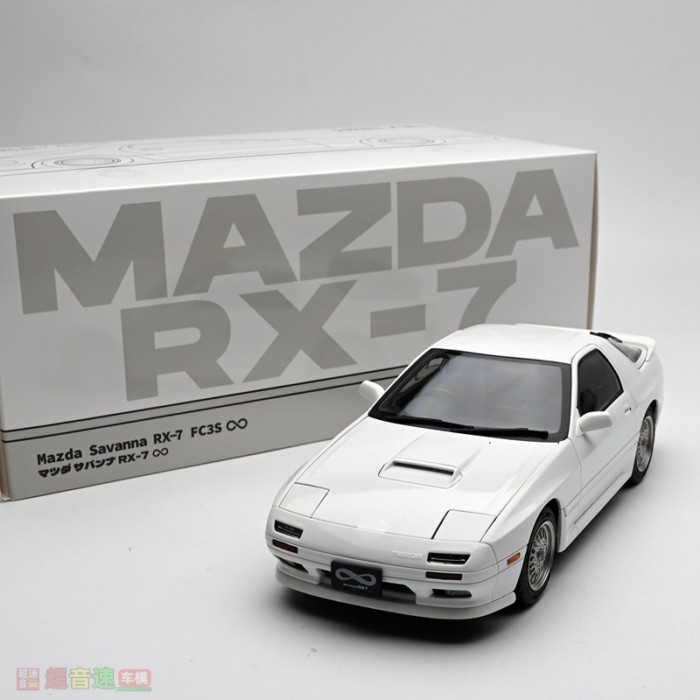 Whelart Whelart 1: 18 Mazda RX7 FC3S Infinite โมเดลรถโลหะผสม JDM ...